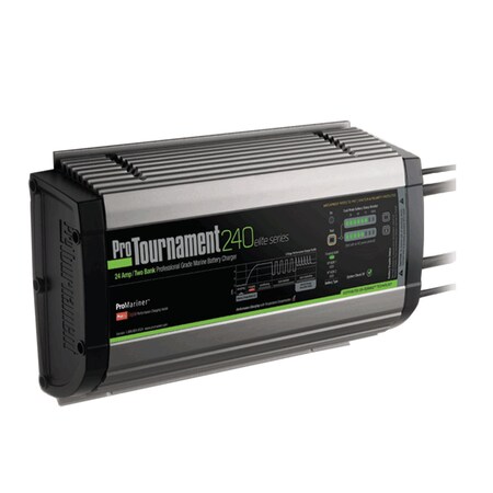 Promariner ProTournament 240 <i>elite</i> Dual Charger - 24 Amp, 2 Bank 52024